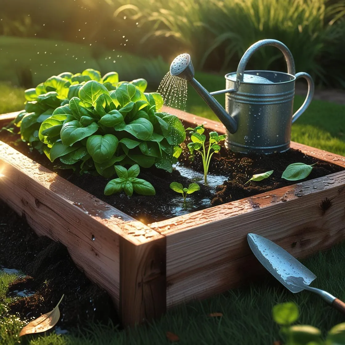 How to Water Raised Beds
