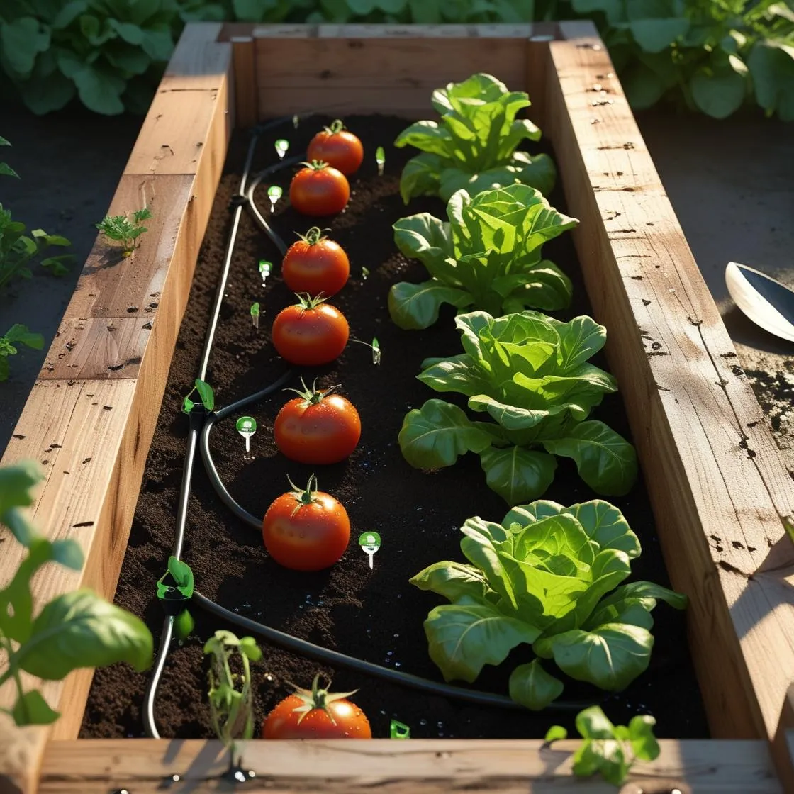 Water Raised Beds