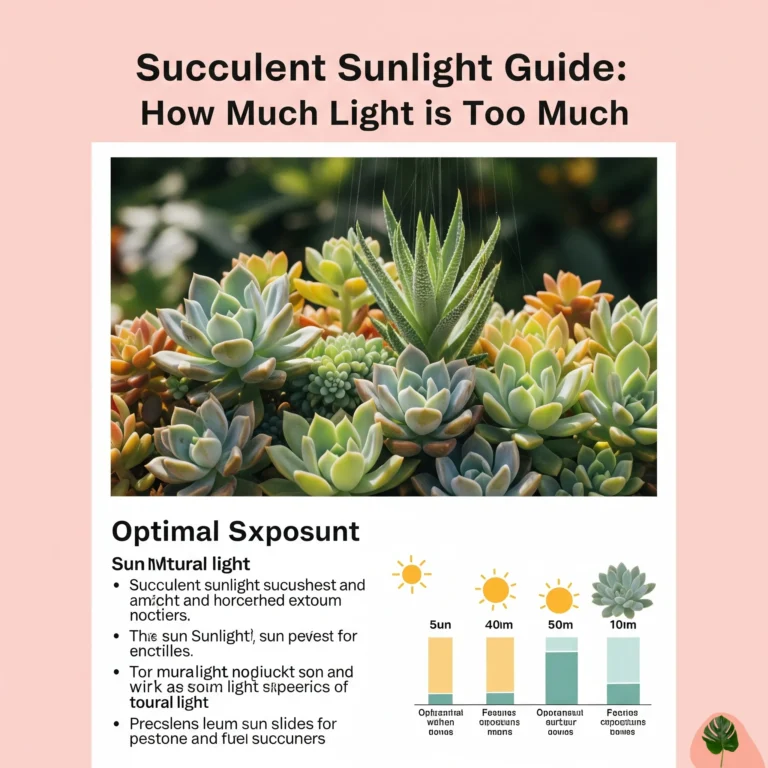 Succulent Sunlight Guide