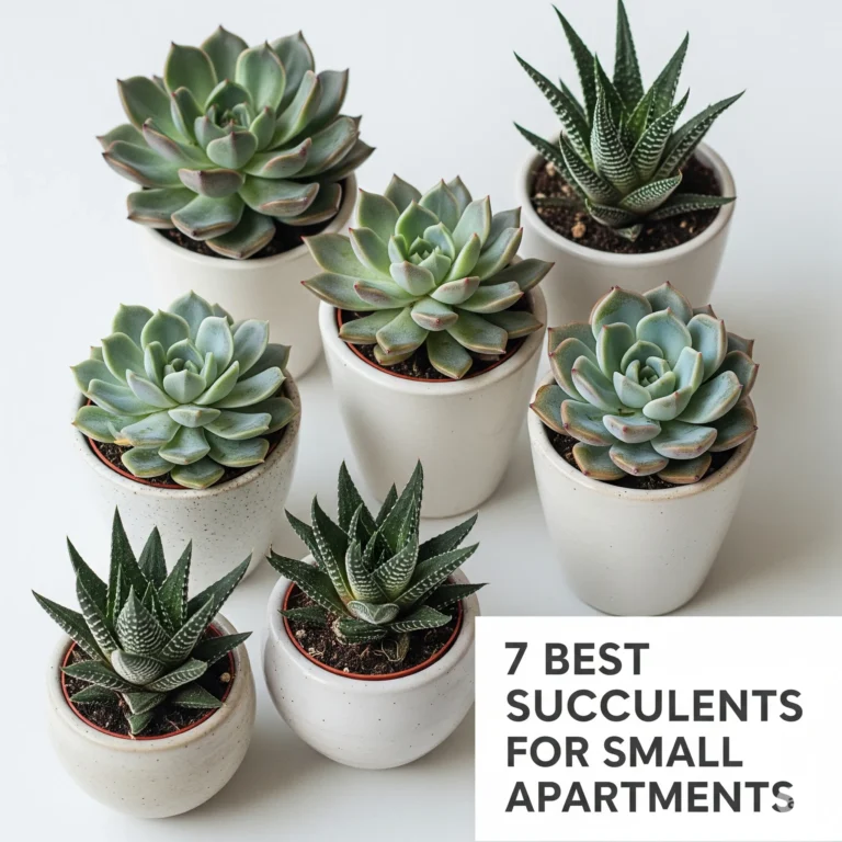 for 7 Best Succulents for Small Apartments