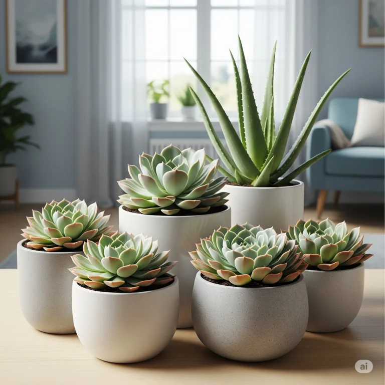 7 Best Succulents for Small Apartments