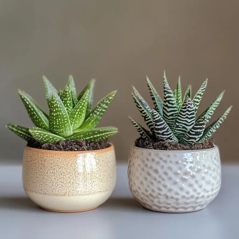 Haworthia vs Zebra Plant: Spot the Difference