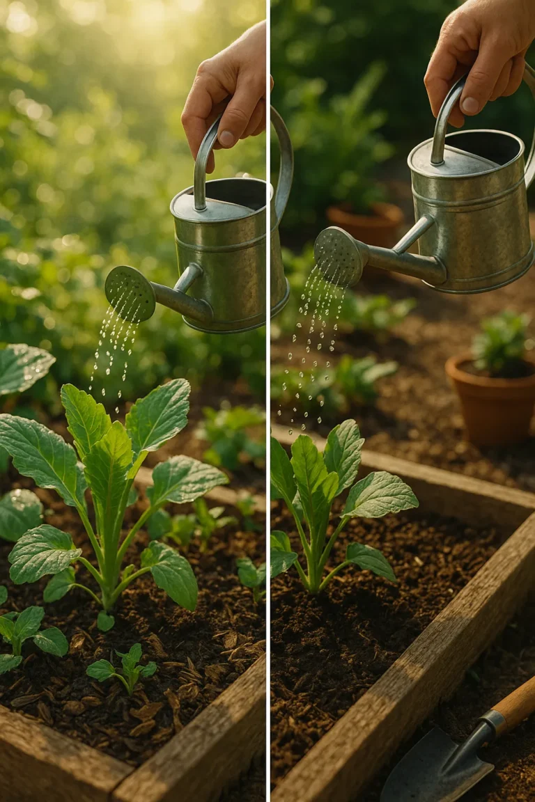 watering